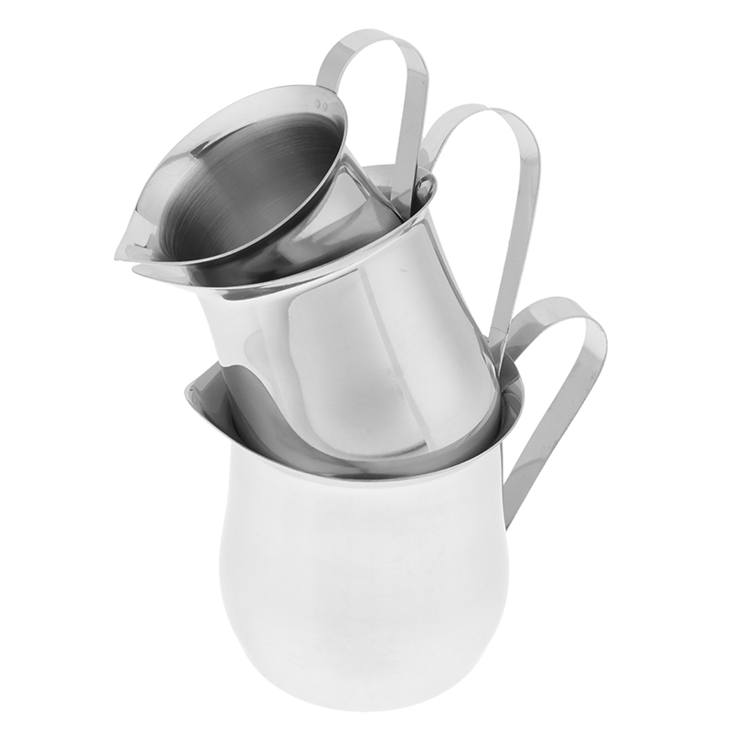 Pour Spout Pitcher - Mutfak Paslanmaz Çelik Krema Sürahileri 60-240ML