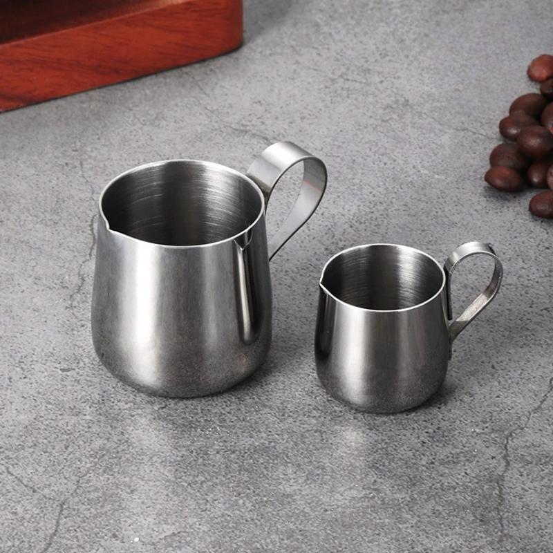 Pour Spout Pitcher - Paslanmaz Çelik Kahve Süt Köpürtme Sürahisi