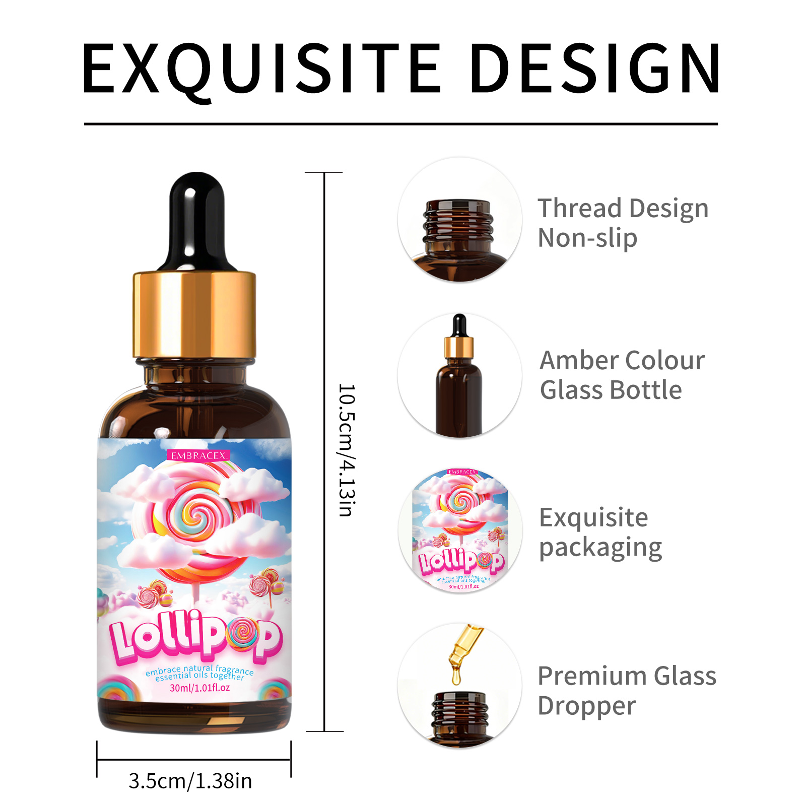 30ml Lolipop Esansiyel Yağları - Candle Supplies Fragrance Oil incelemesi ve fiyatı