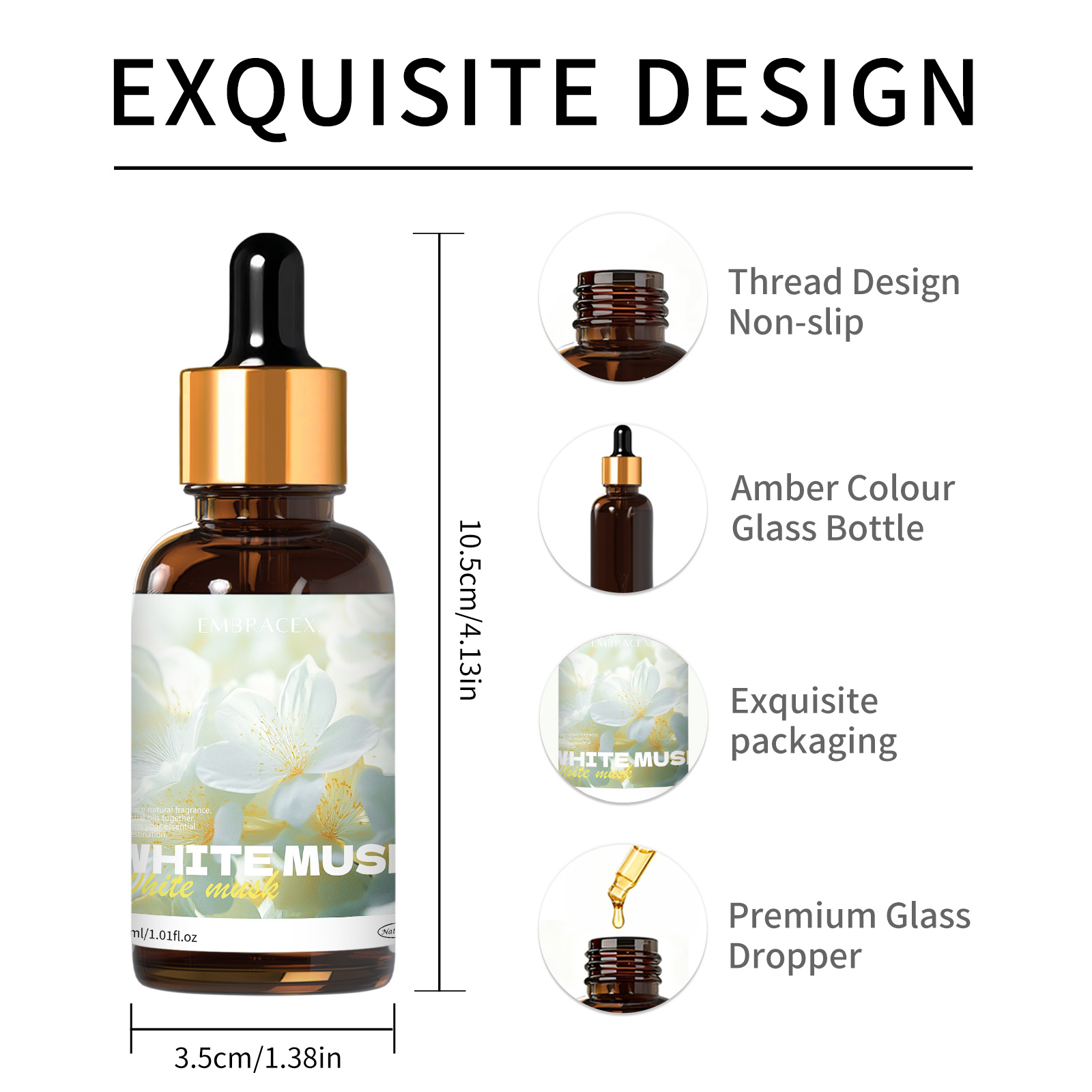 30ml Beyaz Misk Esansiyel Yağl - Candle Supplies Fragrance Oil incelemesi ve fiyatı